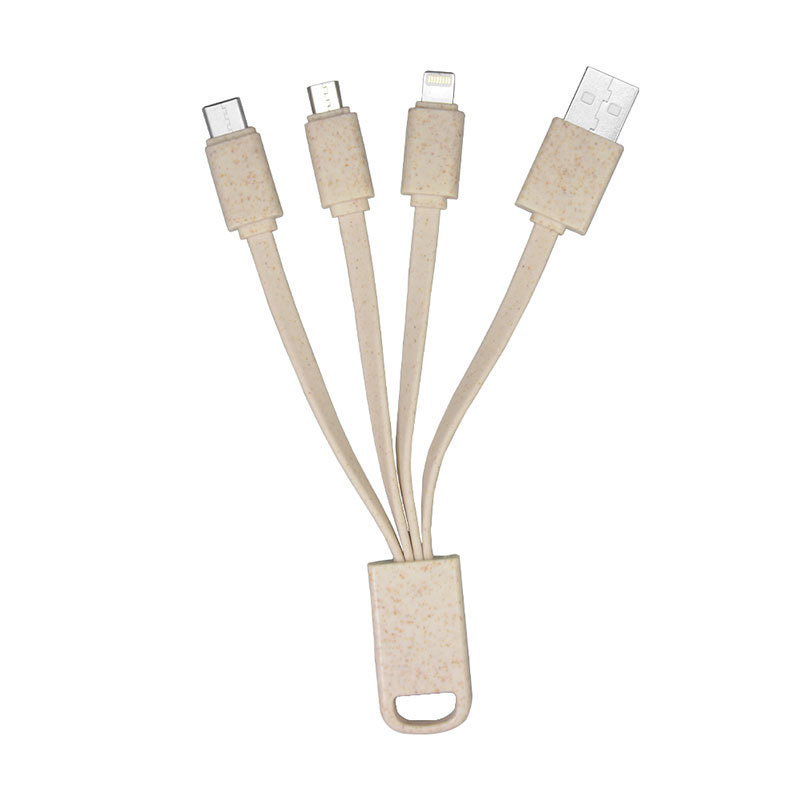 4 In 1 Eco Biodegradable USB Charging Cable Charger Wholesale