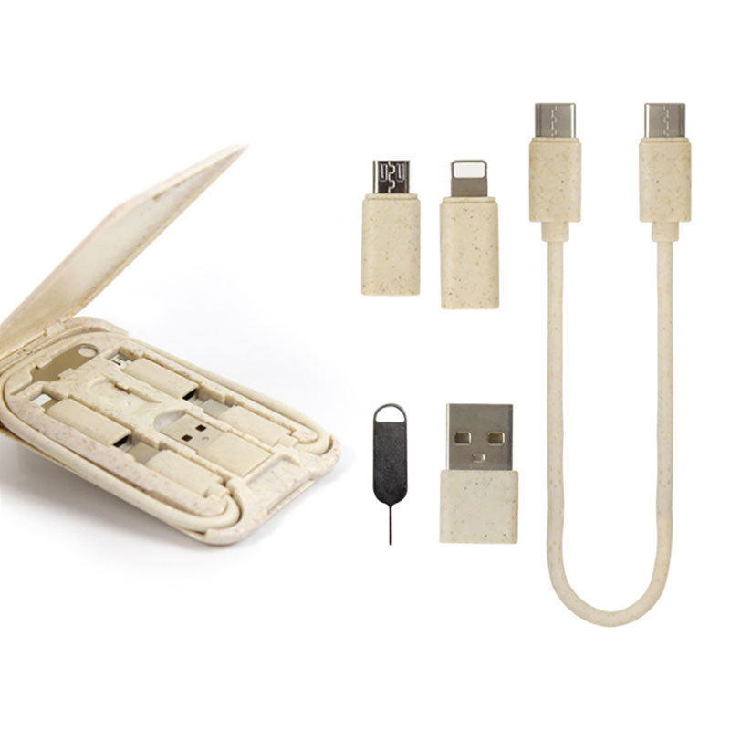 6 in 1 Travel charging cable sets