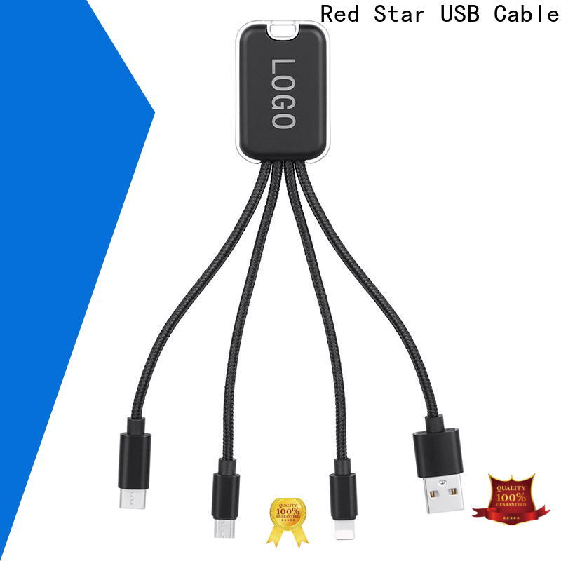 Red Star wholesale multi micro usb with custom logo for phone