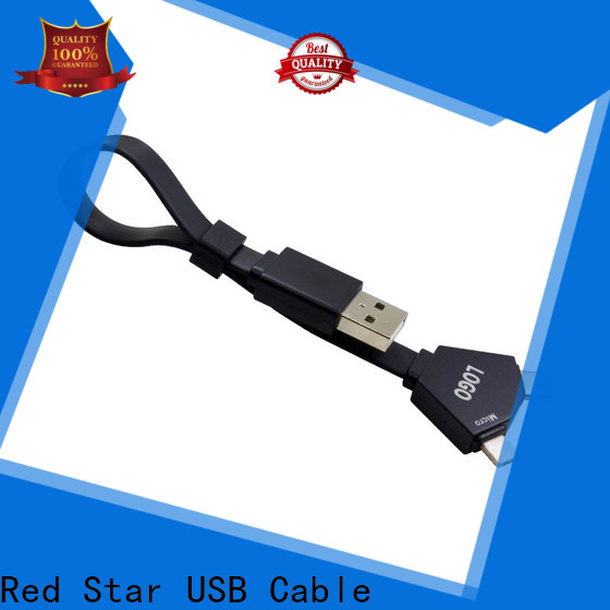custom multiple usb cable with custom logo for business
