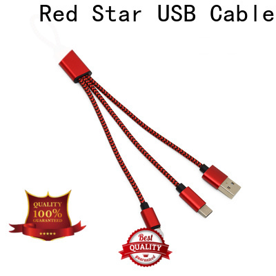 Red Star rubber best multi usb cable suppliers for business