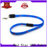 top charging cable lanyard with safety lock for work