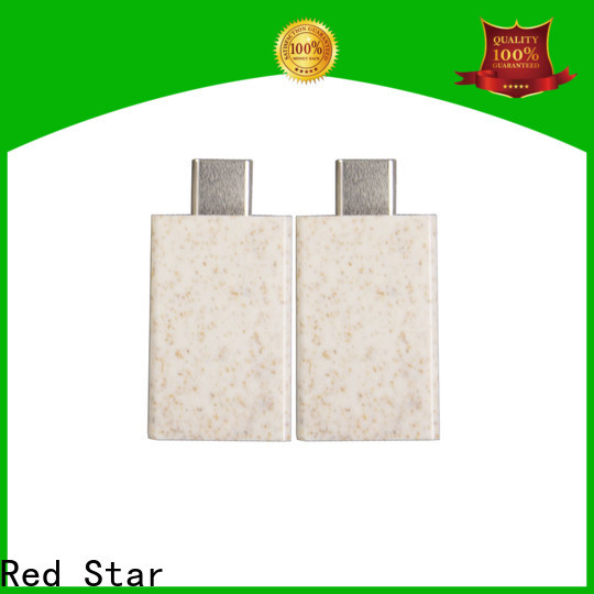 Red Star wheat straw biodegradable charging cable factory for business