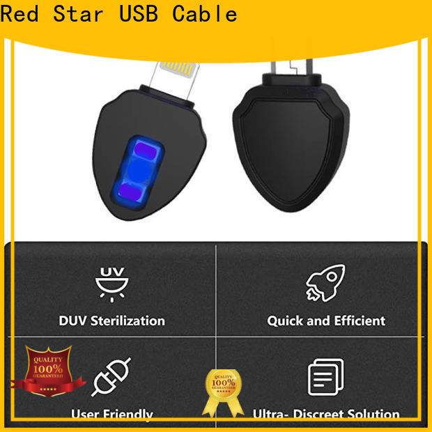Red Star top uvc sterilizer manufacturer with custom logo for phone