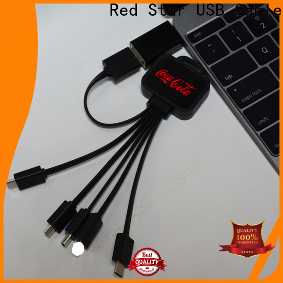 promotional best multi usb cable with custom logo for business