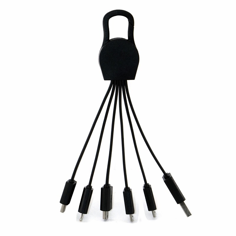 Factory Directly Supply 4 Head Multi Charging USB Cable