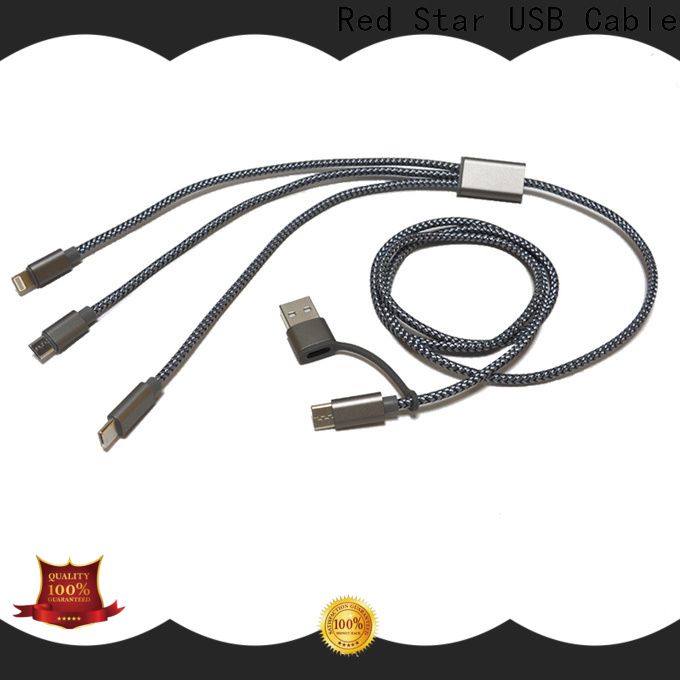 Red Star high-quality best braided charging cable supply for sale