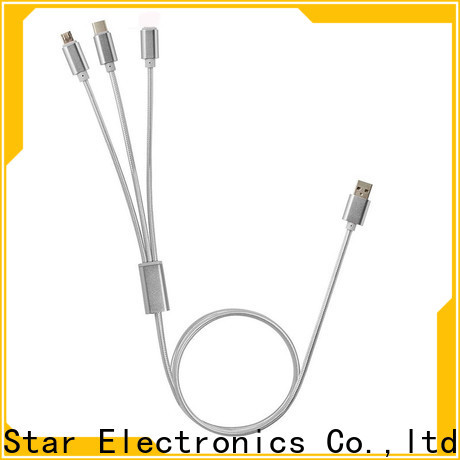Red Star custom braided usb cable suppliers for phone