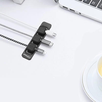 Cable Organizer Wire Shelf Clips Magnetic Cable Holder