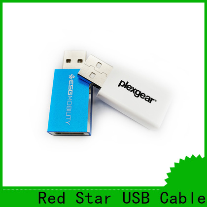 Red Star metal data block usb adaptor company for public areas