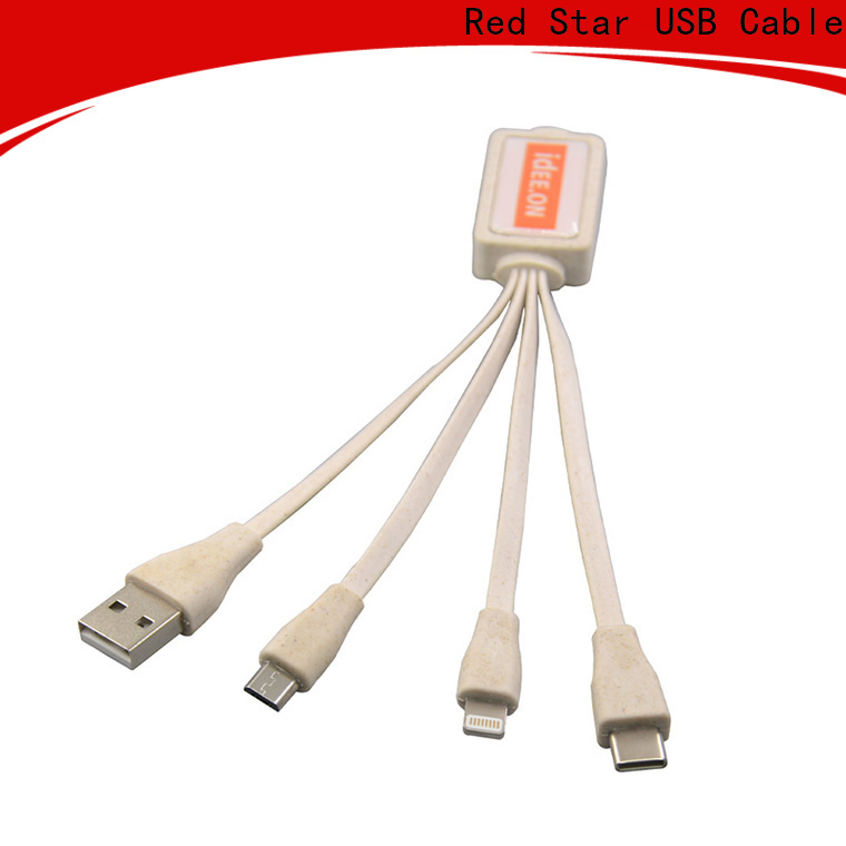 Red Star micro usb multi charging cable company for phone
