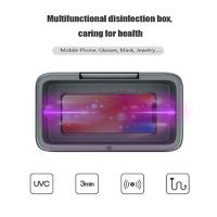 Portable LED UVC Sanitizer Box Sterilization Disinfection Germicidal Lamp Mobile Phones Sterilizer